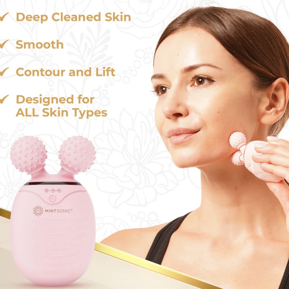 MINTBIOLOGY MintSonic V Lift: Cleanser, Roller & Sculptor NEW - Picture 6 of 12